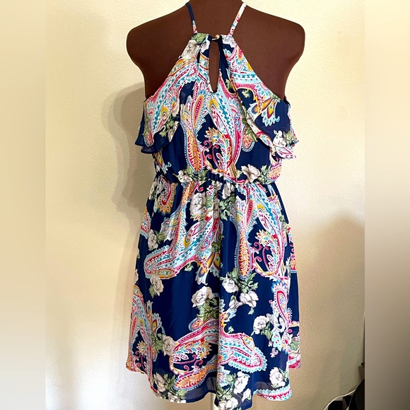 NWT DNA Couture Floral Fit and Flare Dress - Picture 3 of 5